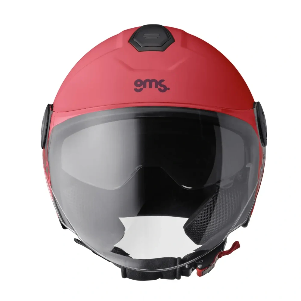 GMS Otevřená moto přilba GELATO Amarena-třešňová
