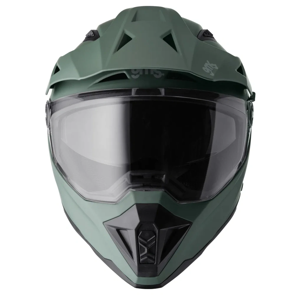 GMS enduro přilba ADVENTUS matná zelená