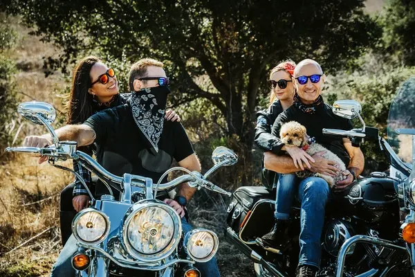Šátek Zan Bandana Black Paisley