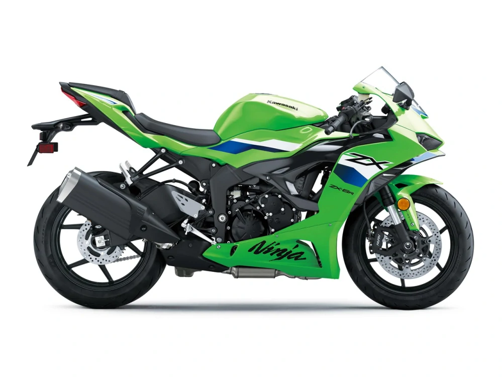 Kawasaki Ninja ZX-6R MY27 Lime Green / Blue