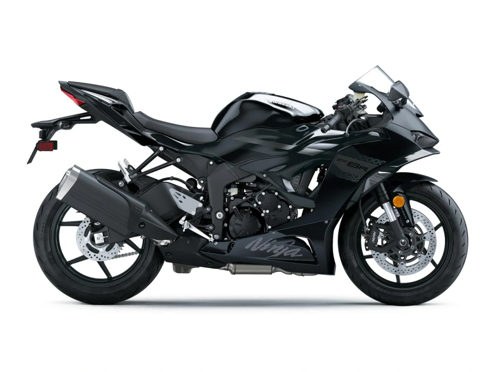 Kawasaki Ninja ZX-6R MY27 Metallic Spark Black / Metallic Flat Spark Black