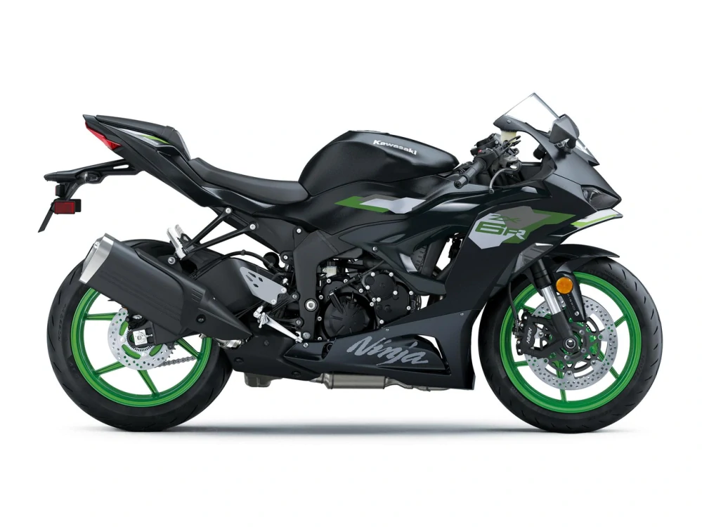 Kawasaki Ninja ZX-6R MY27 Metallic Matte Carbon Gray / Metallic Spark Black