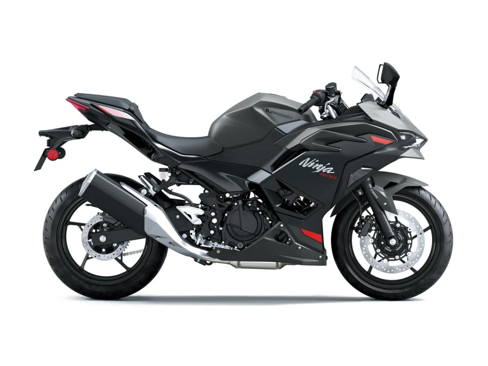 KAWASAKI Ninja 500 SE MY27 Metallic Matte Graphenesteel Gray / Metallic Spark Black