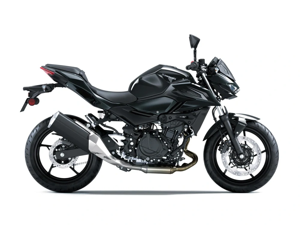 KAWASAKI Z500 MY27 Ebony / Metallic Carbon Gray