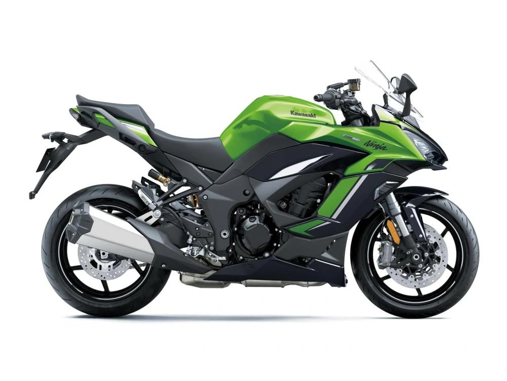 KAWASAKI NINJA 1100SX SE MY27 Plasma Lime Green / Metallic Diablo Black