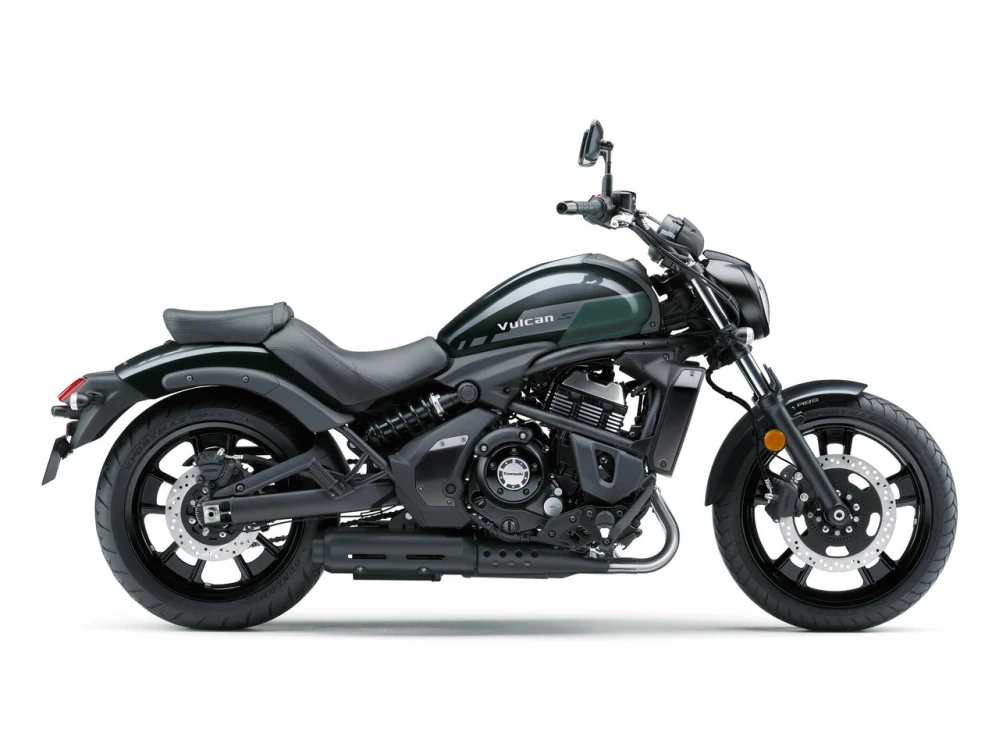 KAWASAKI VULCAN S MY27 Metallic Carbon Gray / Metallic Bluish Green