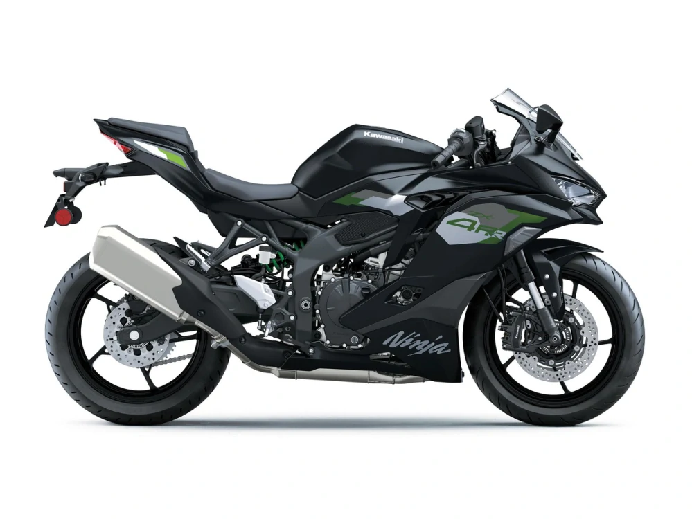 KAWASAKI NINJA ZX-4RR MY27 Metallic Matte Carbon Gray / Metallic Spark Black