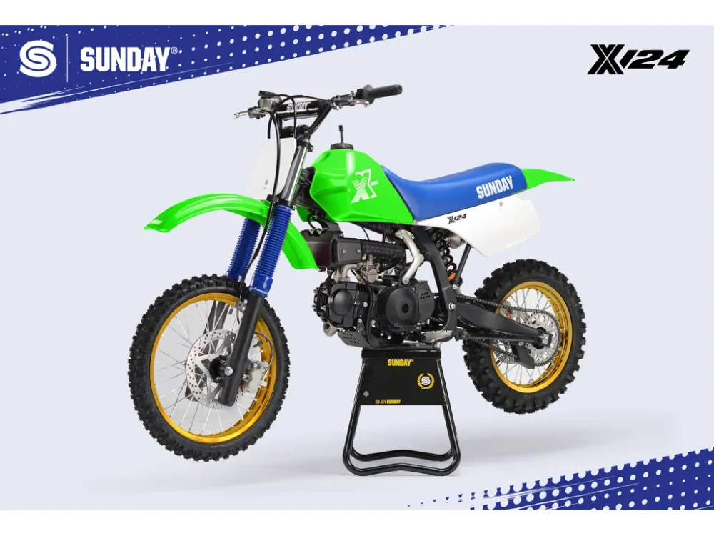 PITBIKE SUNDAY X124 zelená