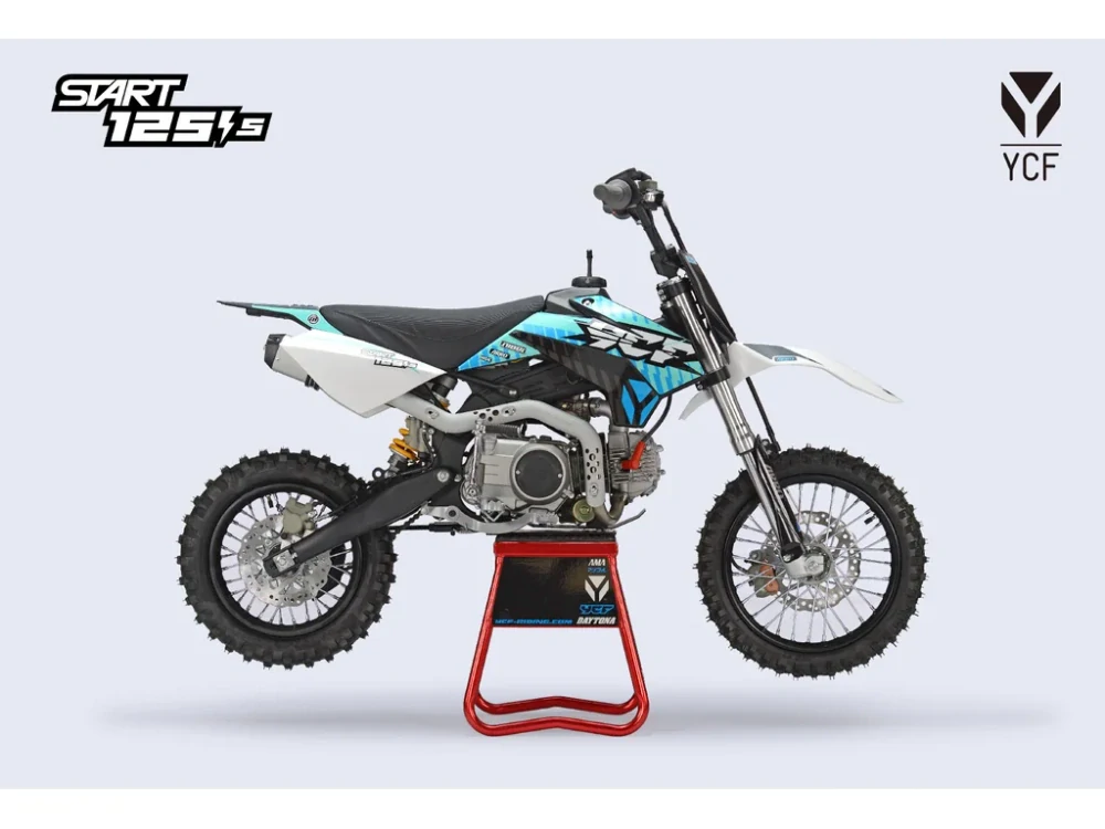 PITBIKE YCF START 125SE tyrkysová