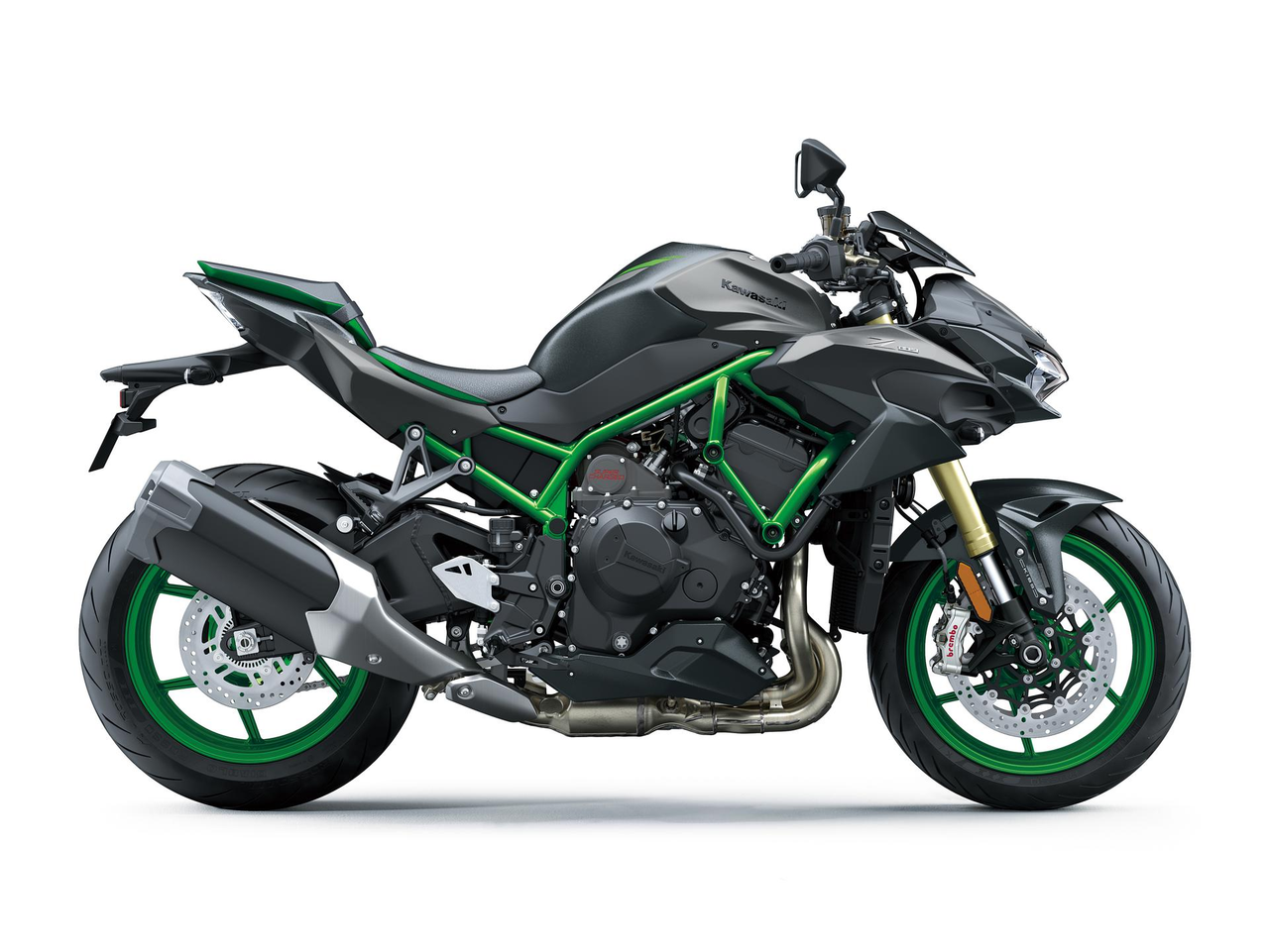 KAWASAKI Z H2 SE MY27 Metallic Matte Graphenesteel Gray / Metallic Matte Carbon Gray