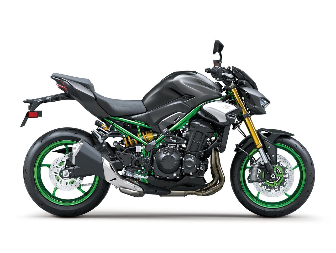 KAWASAKI Z900 SE MY27 Metallic Matte Graphenesteel Gray / Metallic Matte Carbon Gray