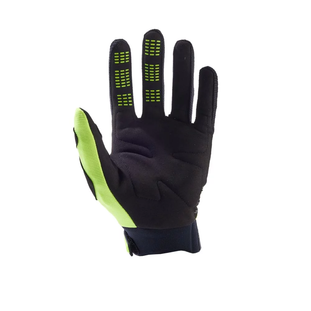 Pánské moto rukavice FOX Dirtpaw Gloves fluo žlutá/černá