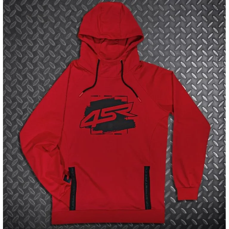 4SR Pánská mikina Drift red