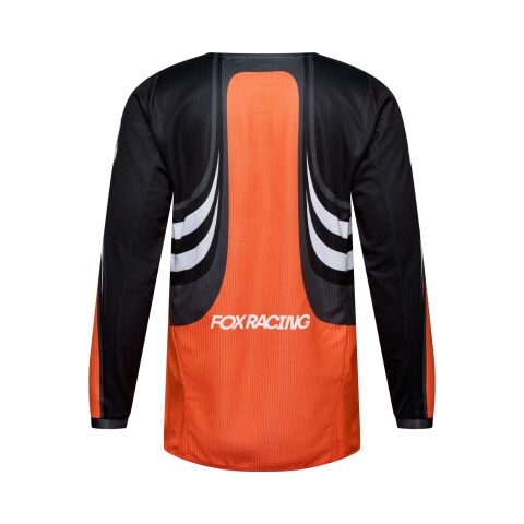 FOX dětský dres 180 DRAFT černá/oranžová