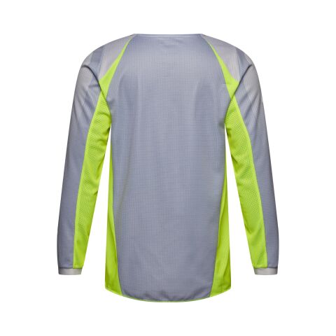 FOX dětský dres 180 FRAME šedá/fluo žlutá