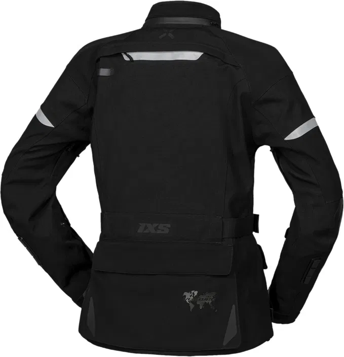 IXS Dámská textilní moto bunda VENTURE-STX 1.0 černá