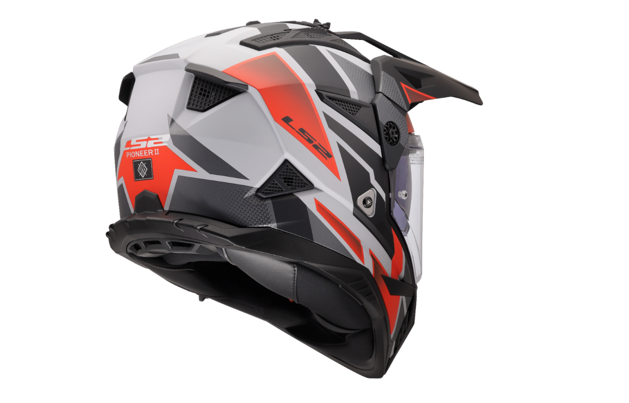 LS2 Enduro moto přilba MX702 PIONEER II BLOCK GREY RED-06