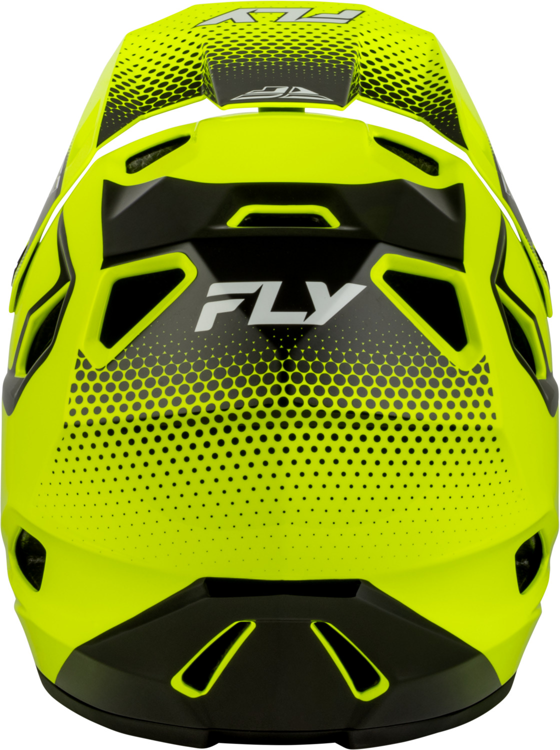 FLY RACING dětská cyklo helma SONAR, HI-VIS/černá/bílá