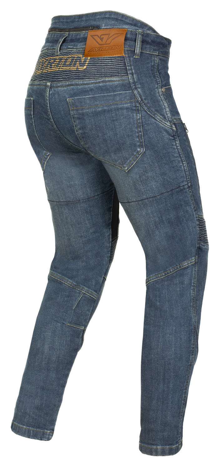 AYRTON dámské kalhoty, jeansy 505, slim fit, modrá