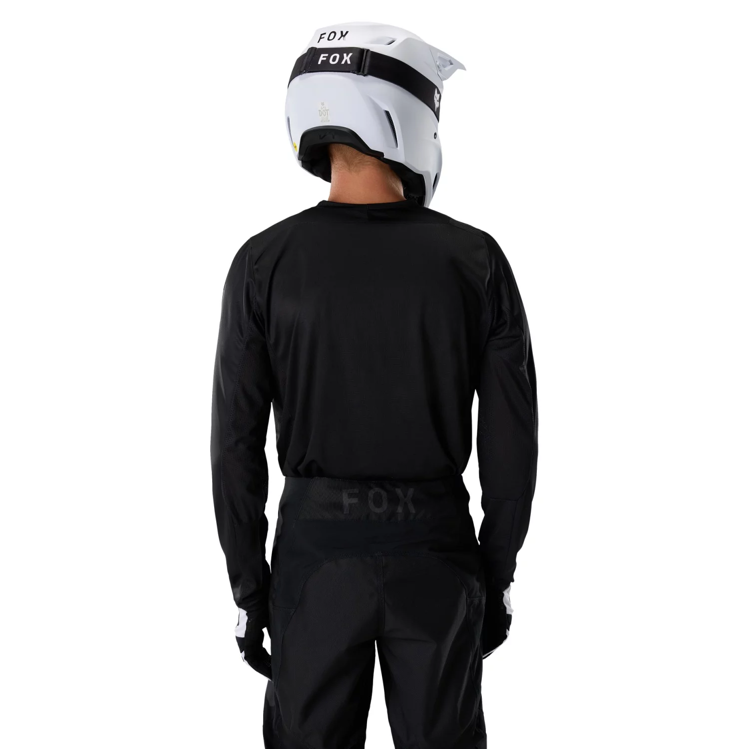 FOX pánský moto dres 180 Blackout Jersey černá, NEW