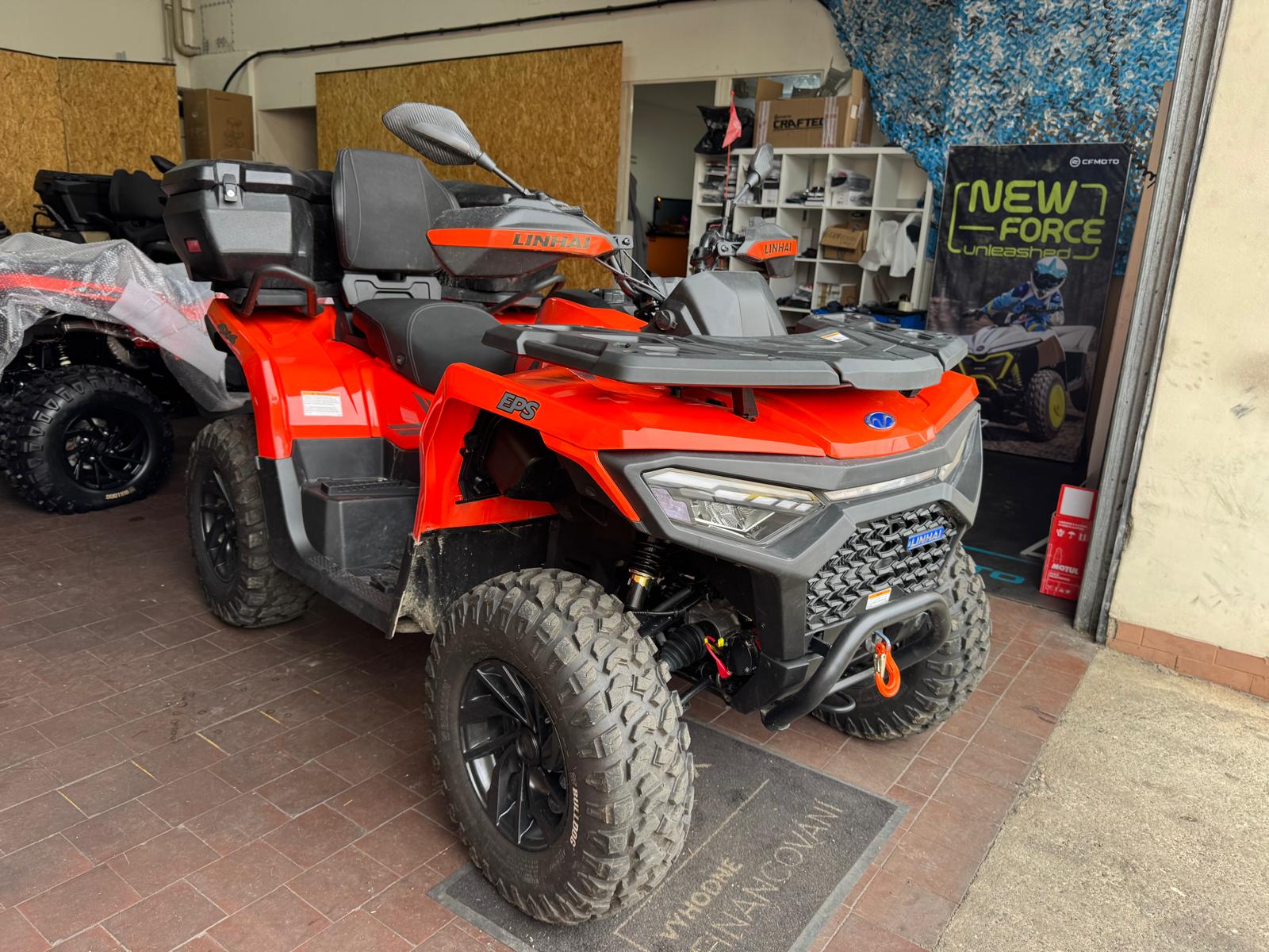 Linhai ATV 550L LANDFORCE EPS, EFI, T3b Orange 300KM!!!