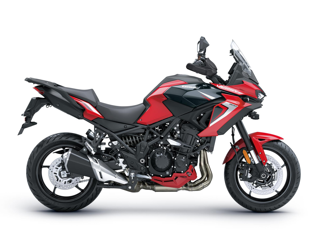 KAWASAKI Versys 900 SE MY27 Firecracker Red / Metallic Carbon Gray (RD1)