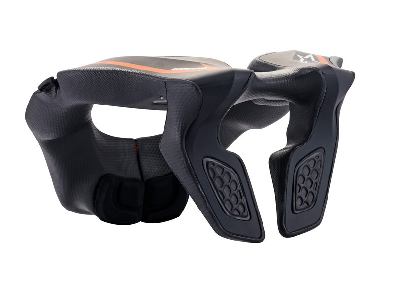 ALPINESTARS dětský chránič krku NECK SUPPORT YOUTH černo/oranžová