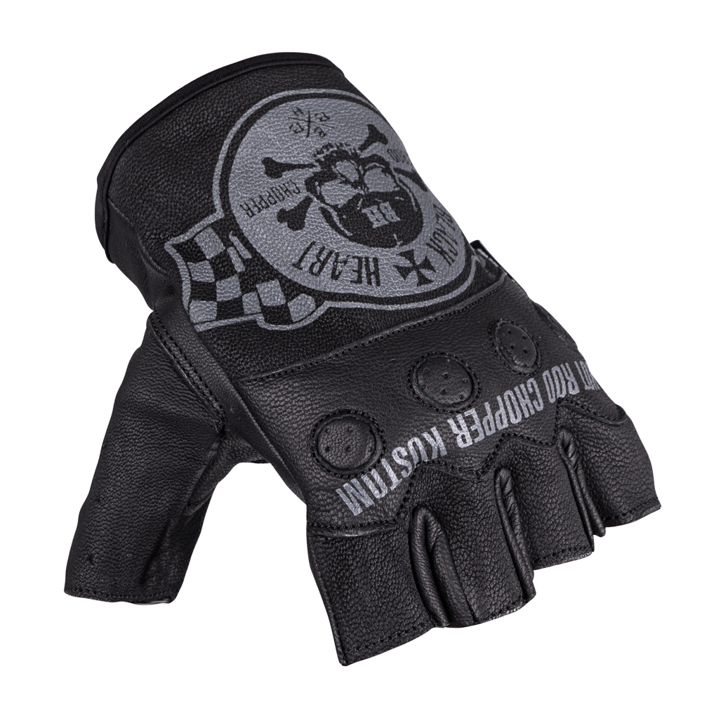 W-TEC Moto rukavice na chopper Black Heart Wipplar - černá