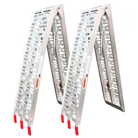 Hliníkové nájezdy rozkládací HEAVY - ATV, MOTO - PÁR nosnost 1360kg