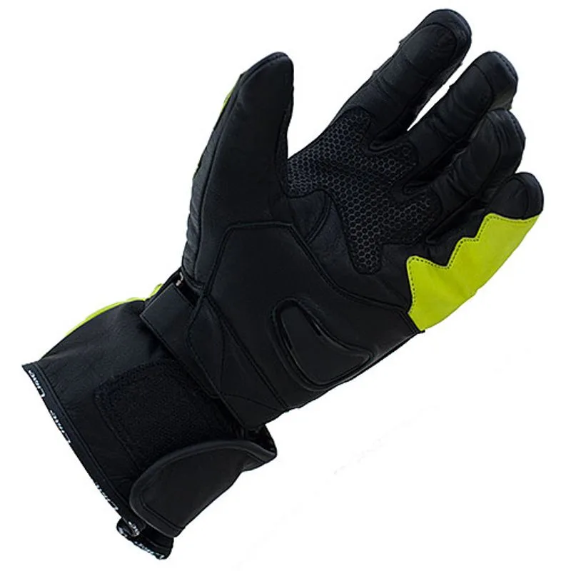 MBW Pánské kožené moto rukavice MIKE 