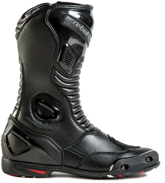 Kožené moto boty REBELHORN TRIP ST CE BOT blk