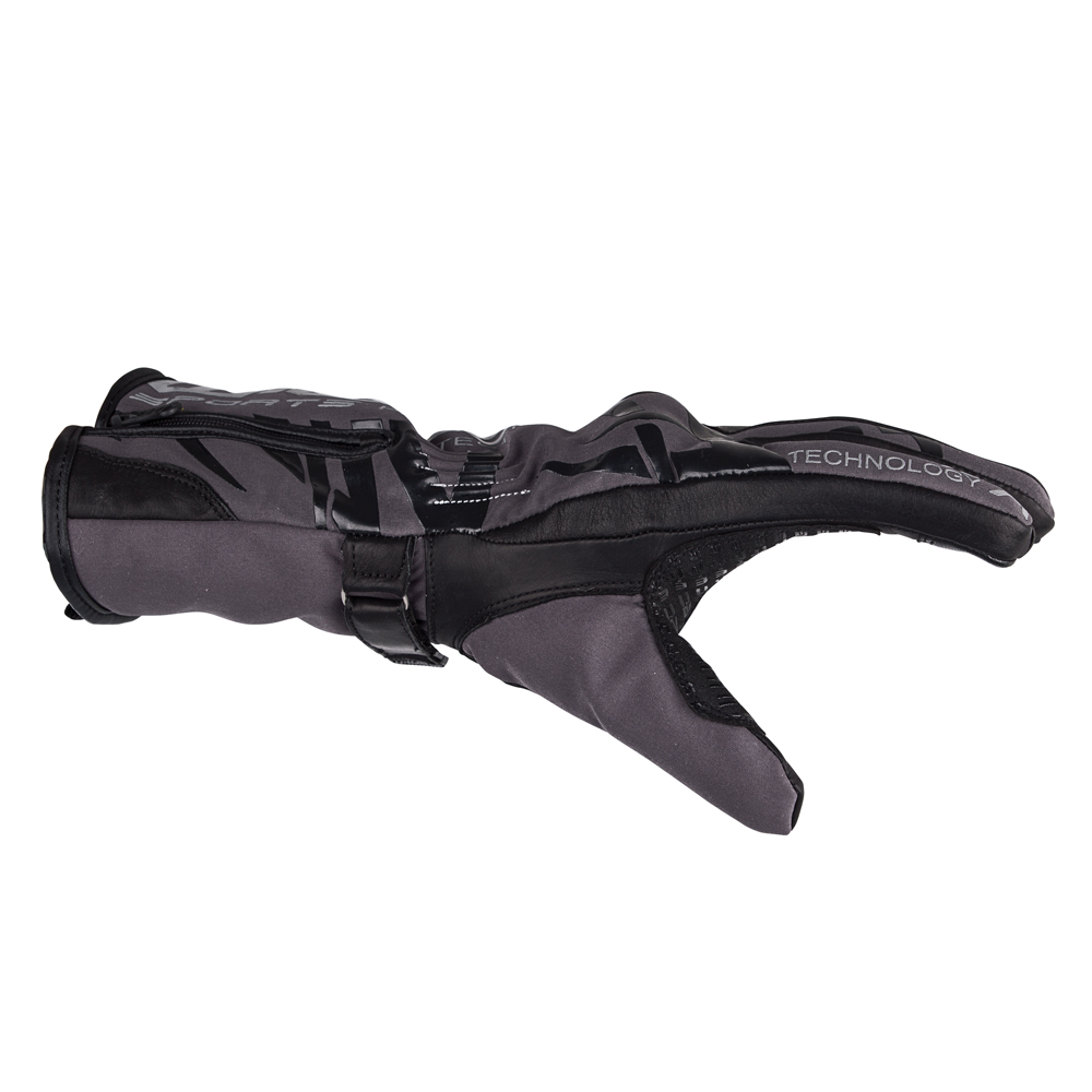 Moto rukavice W-TEC Kaltman černo-šedá