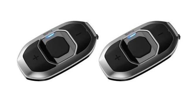 Bluetooth handsfree headset SF4 (dosah 1,2 km), SENA (sada 2 jednotek)