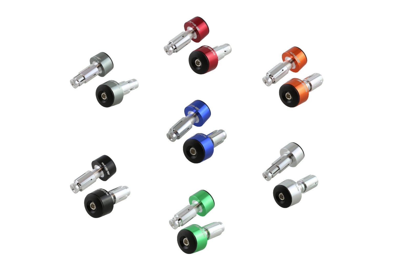 Závaží do řídítek GRAND redukcí pro vnitřní průměr 13 a 18 mm