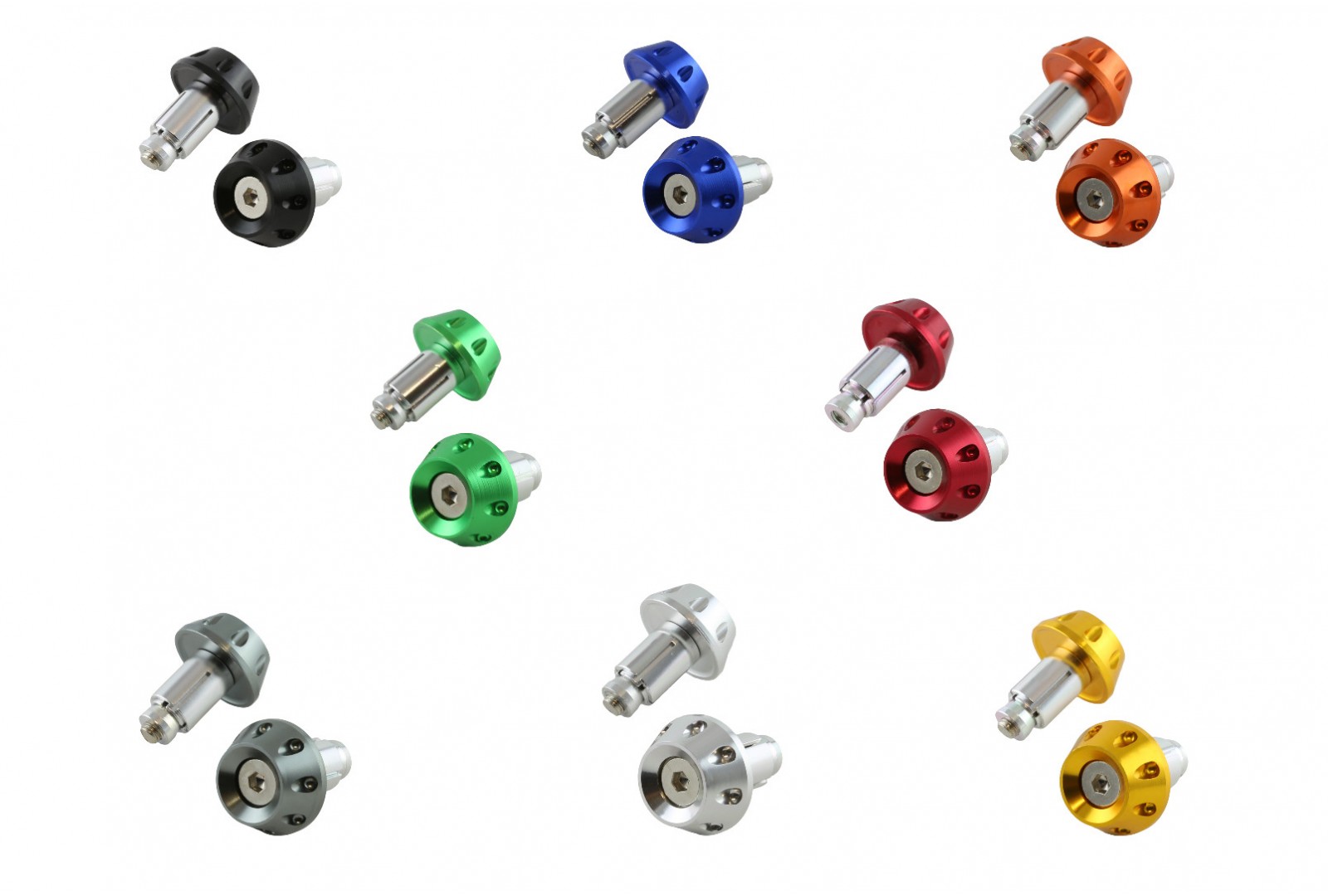 Závaží do řídítek DECENT redukcí pro vnitřní průměr 13 a 18 mm