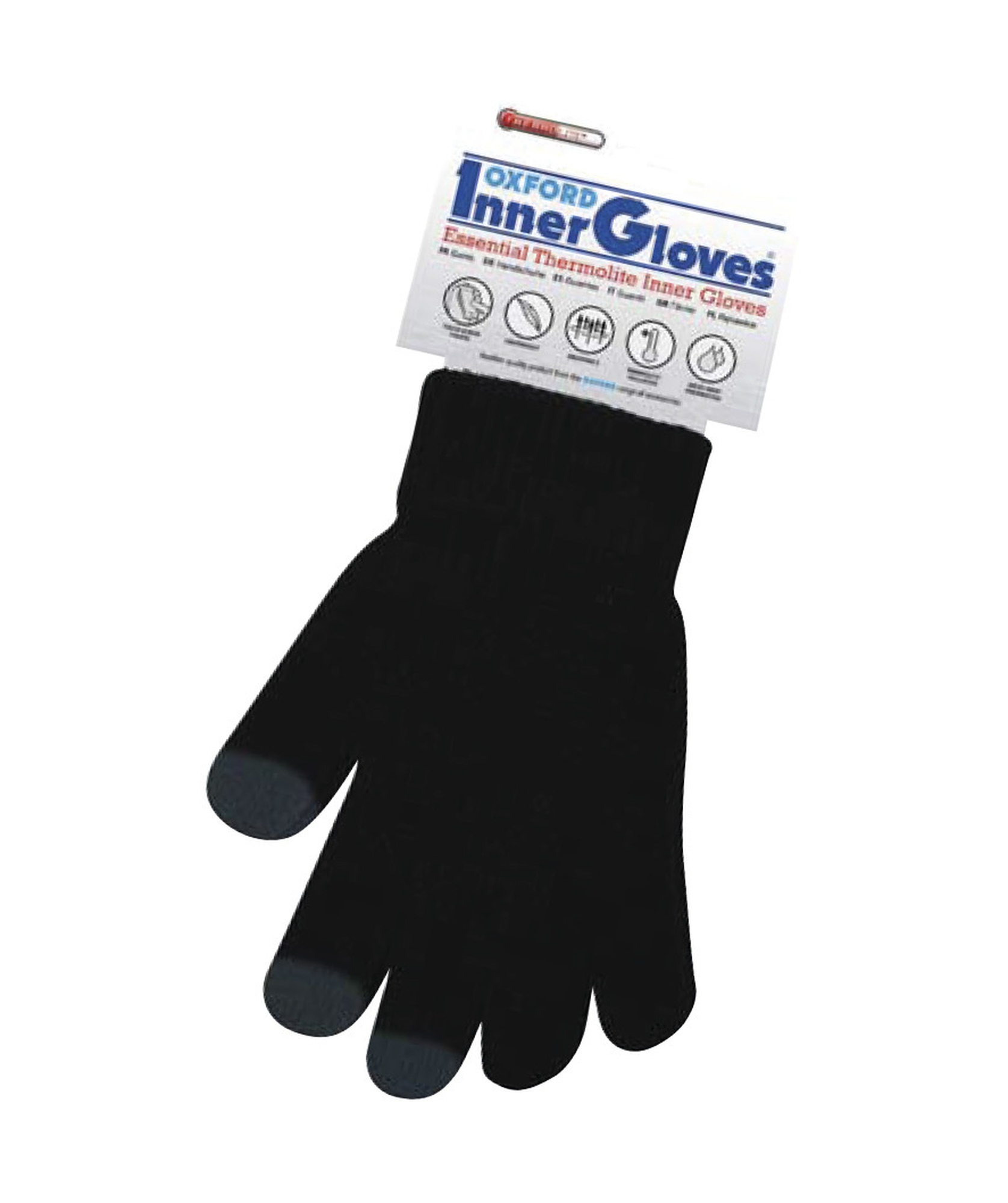 Vložky do rukavic Thermolite®, OXFORD (černé)