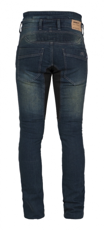 MBW Dámské kevlarové moto jeans REBEKA modré