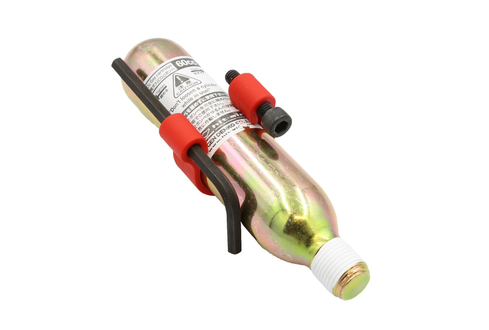 držák náhradní CO2 pro Airbag náplň