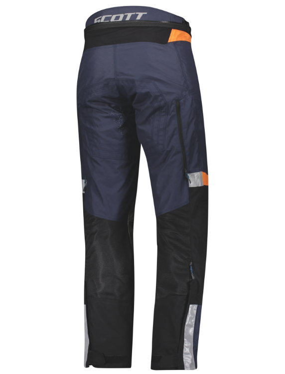 SCOTT Pánské textilní moto kalhoty DUALRAID DRYO night blue