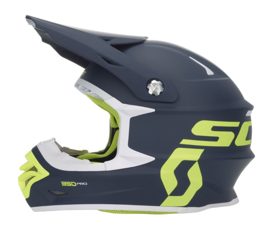 SCOTT Motokrosová přilba 350 Pro blue yellow