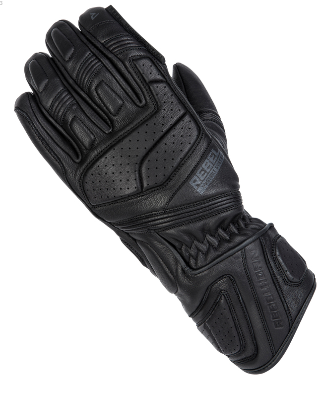 Kožené moto rukavice Rebelhorn HIKE II GLV