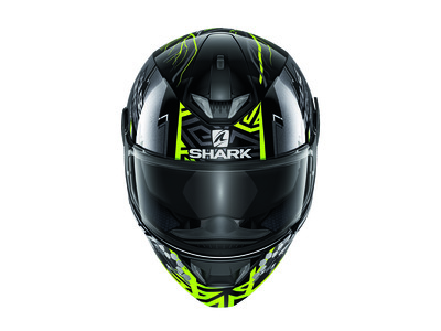 Přilba integrální SHARK SKWAL 2.2 NOXXYS barva černá/šedá/žlutá 