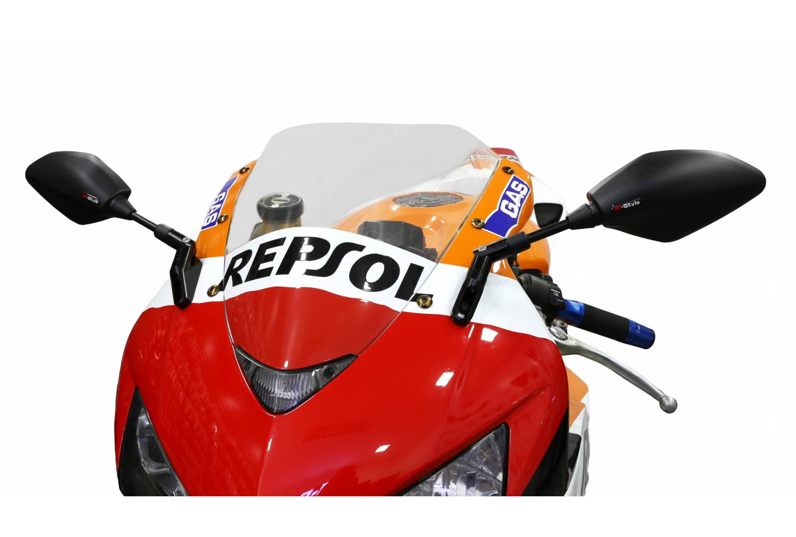 Zpětná zrcátka M-Style - naked / supersport
