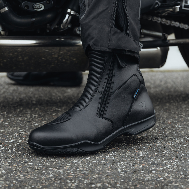 REBELHORN moto boty Rio černé lesklé