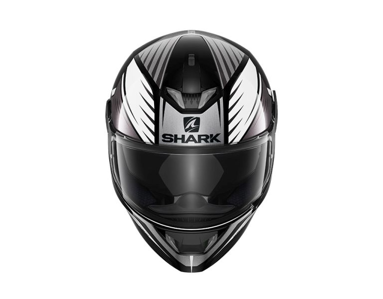 Přilba integrální SHARK SKWAL 2.2 HALLDER barva antracit/bílá/černá
