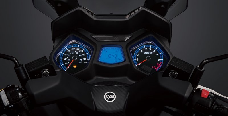 SYM Joymax Z+ 300 ABS EU5 šedá