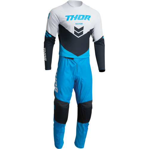 THOR dres SECTOR CHEV modrá/tm.modrá