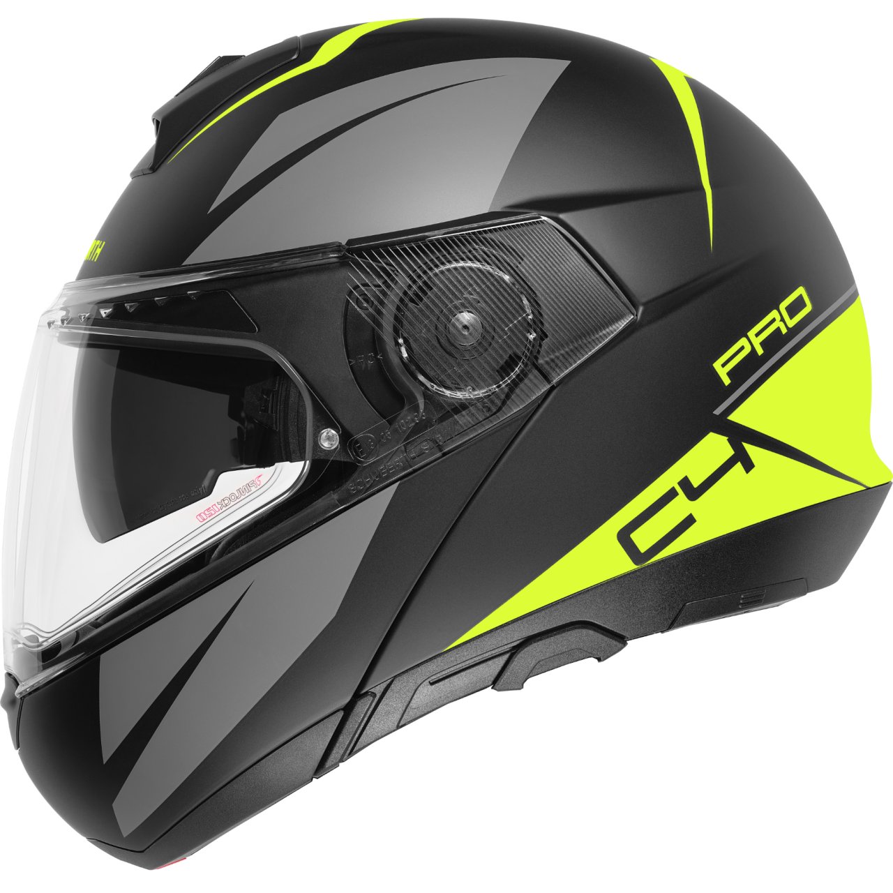 Přilba výklopná SCHUBERTH C4 PRO Merak Yellow