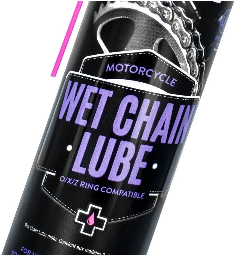 Sprej na řetěz do mokra Muc-Off Wet chain lube 400 ml