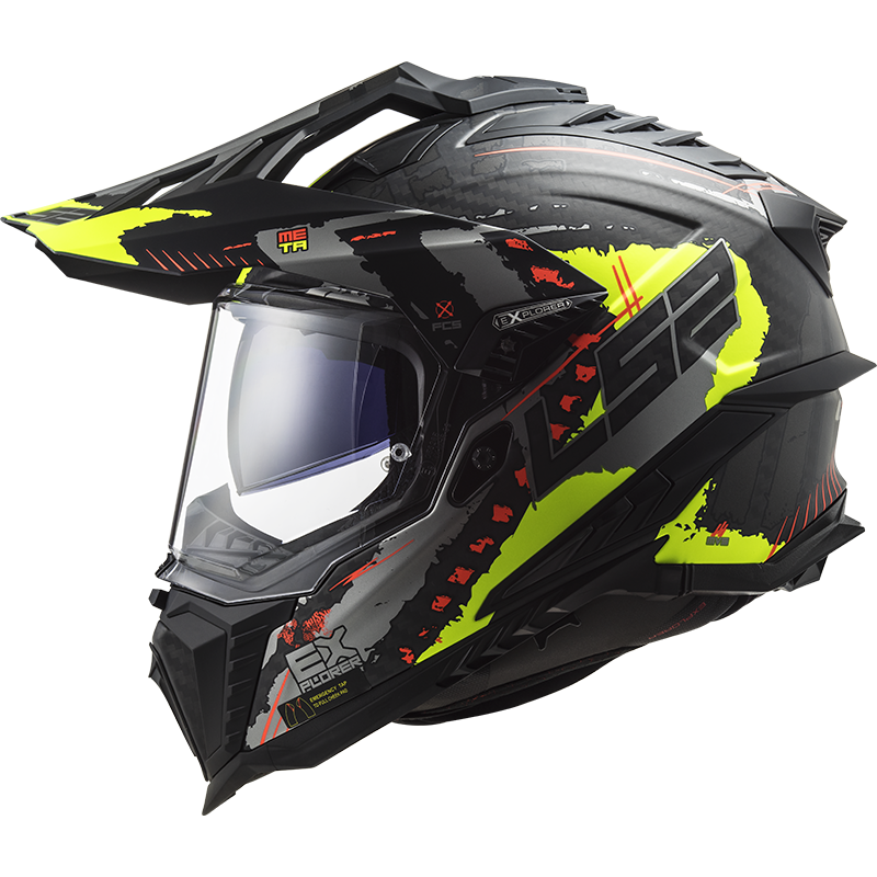 LS2 MX701 Explorer C EXTEND Matt H-V Yellow